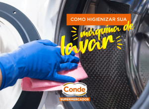 Como higienizar sua máquina de lavar