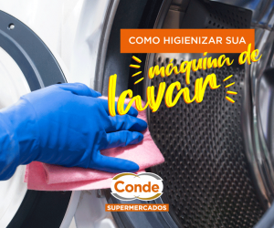 Como higienizar sua máquina de lavar